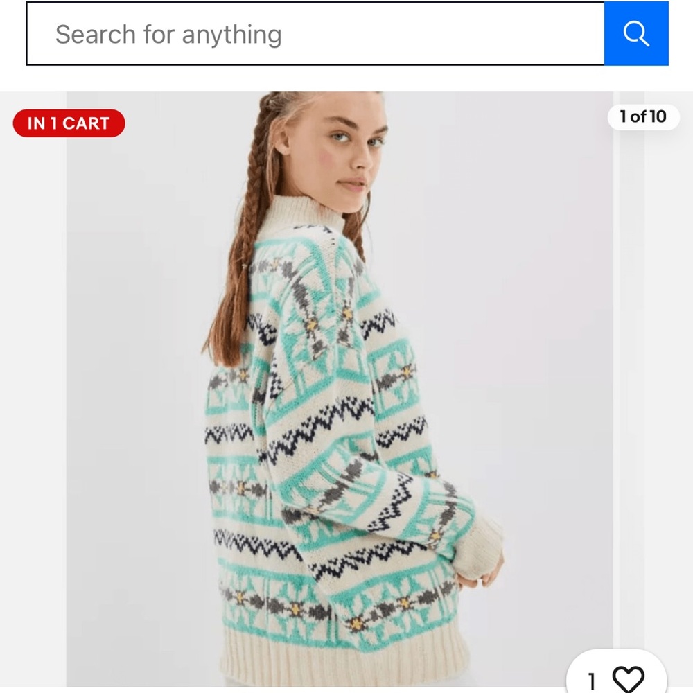 American Eagle Oversized sweater